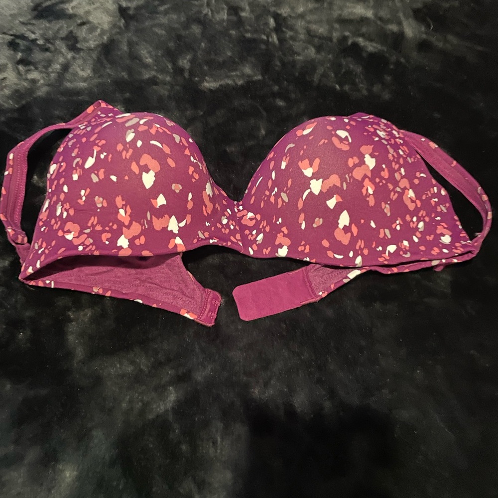 Hanes Purple and Pink Bra